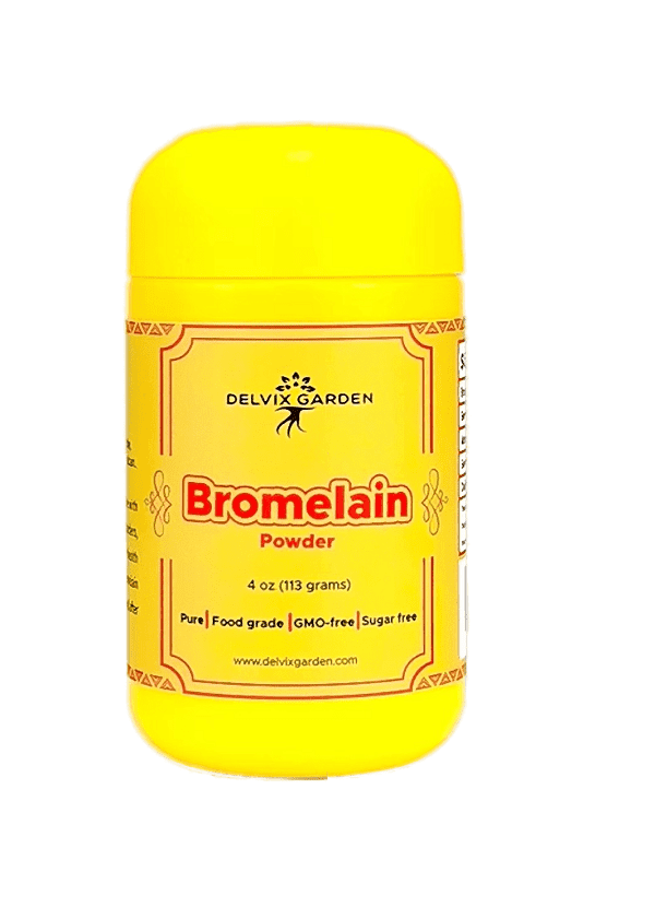 Bromelain Supplement: 2400 GDU Bromelain Powder for Skin, Weight loss, Cooking,... 4 oz (113 Grams) - Image 1