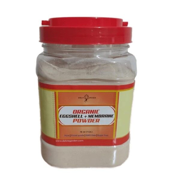 Eggshell+Membrane Powder,16 oz: Eggshell Powder Combined with Eggshell Membrane Powder Supplement - Image 1
